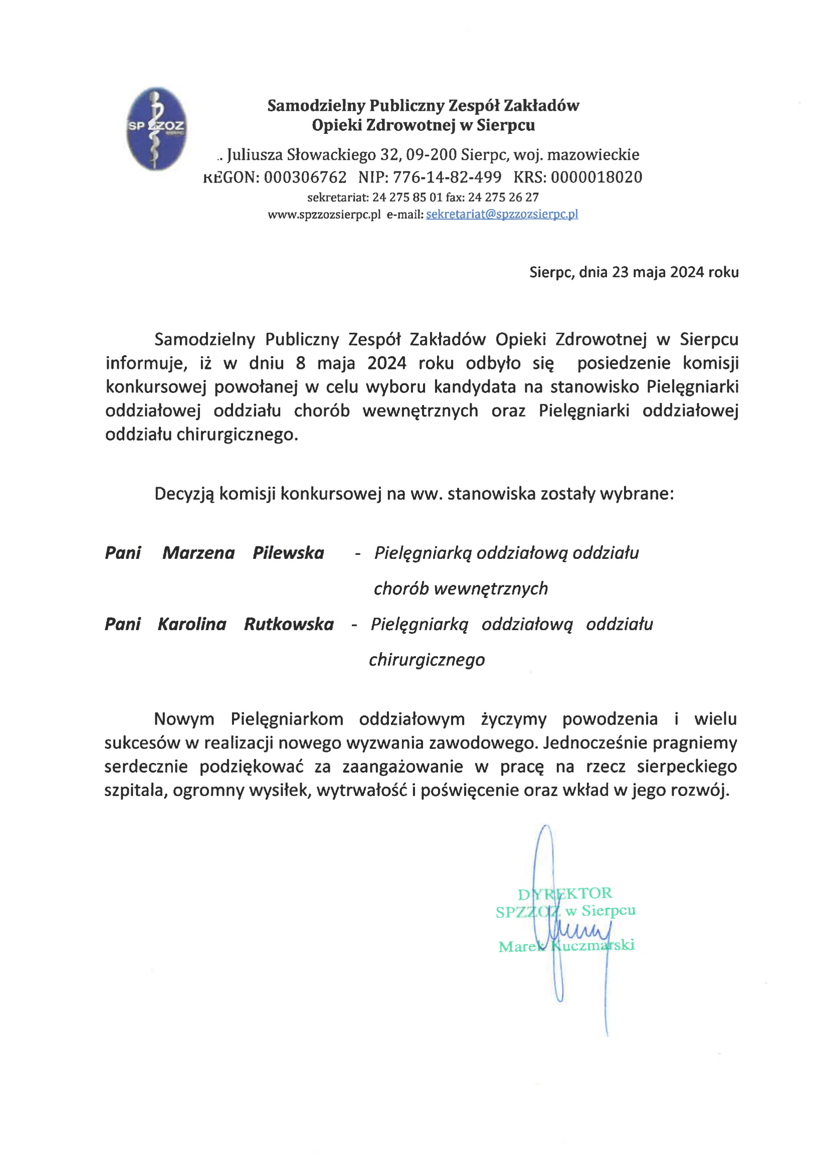 pilegniarki oddziaowe 1