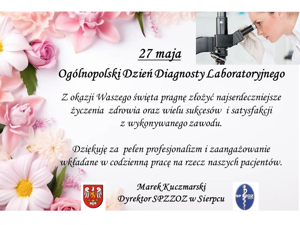 27 maja Dzie Diagnosty