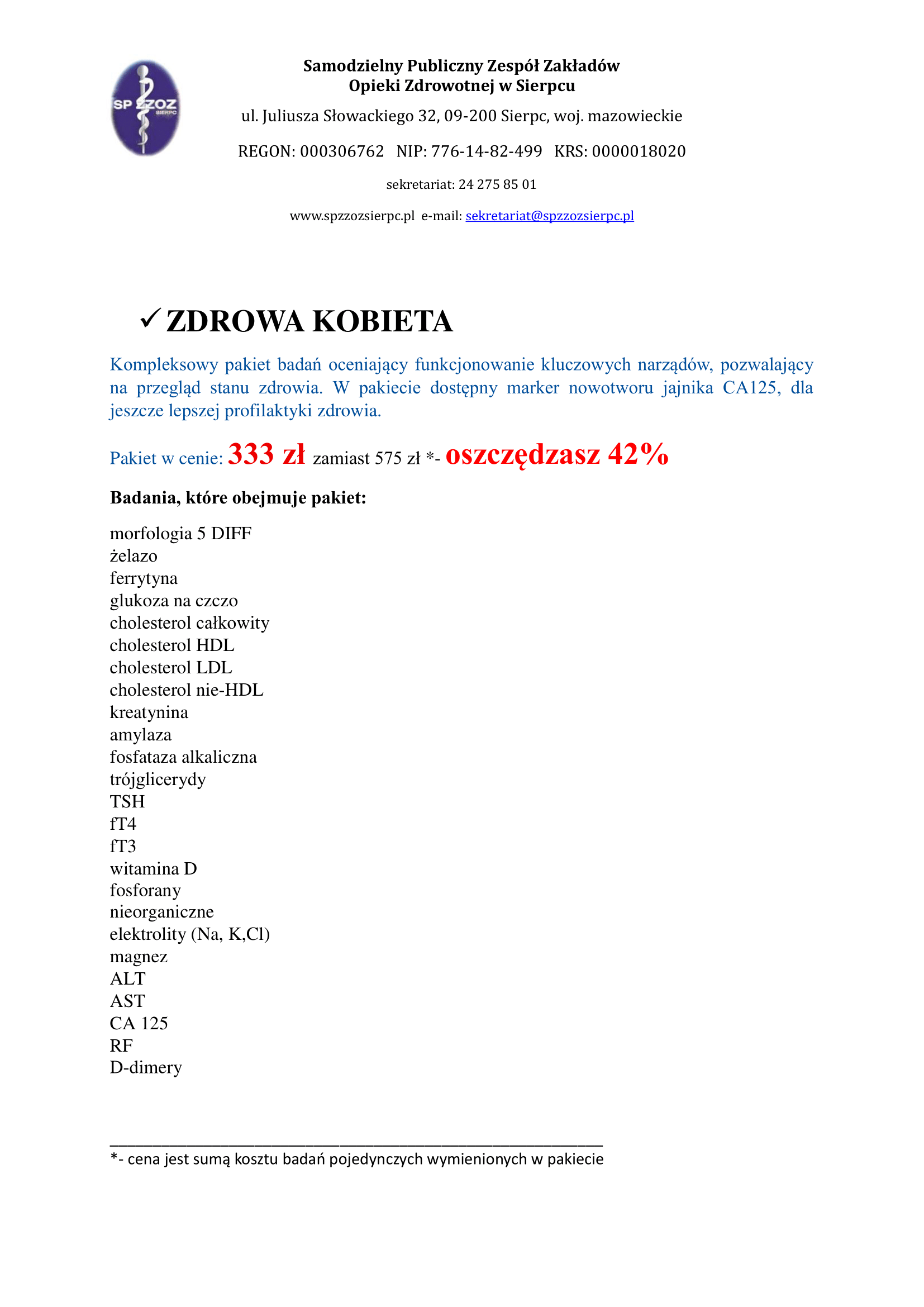 2. PROMOCJA PAKIETY BADA Laboratorium FACEBOOK removed 1