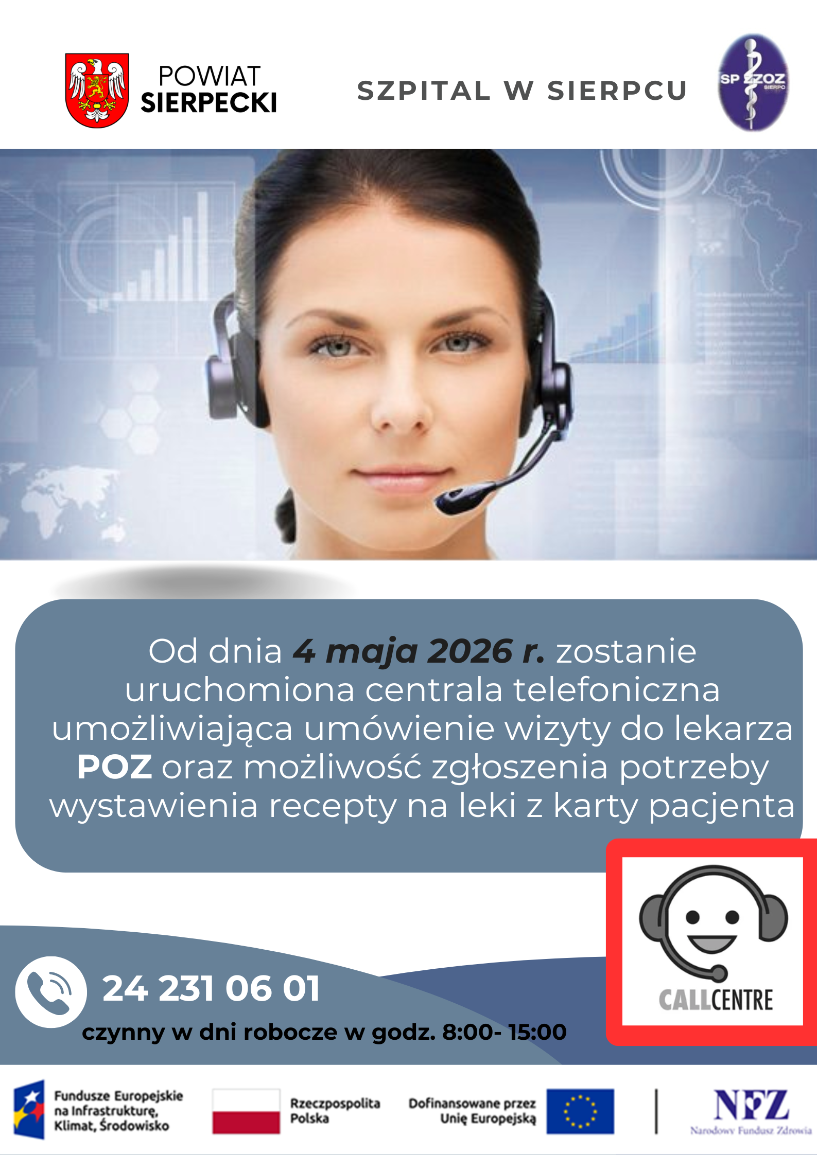 Plakat CALL CENTER
