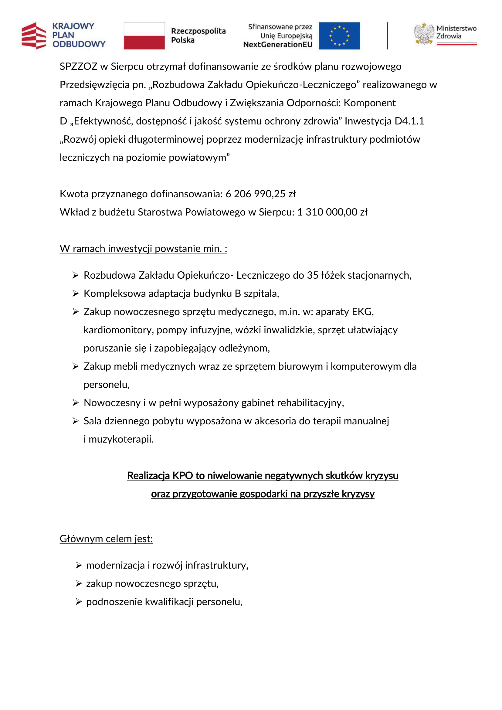 KPO ZOL aktualizacja 2